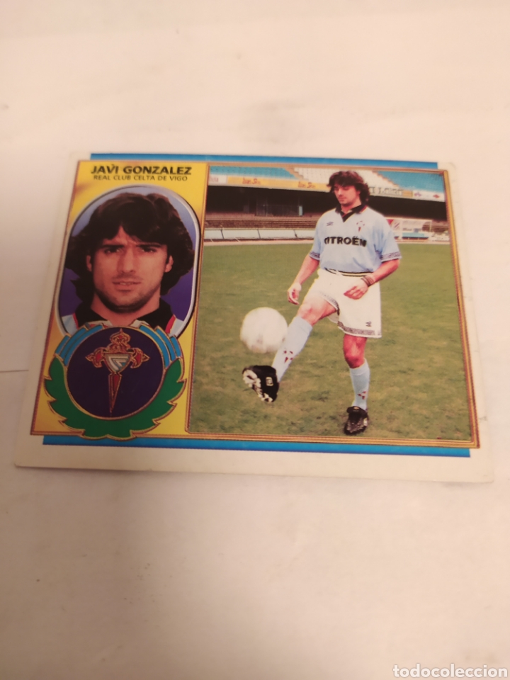 Sammeln alte Sammelbilder: Fichajes n'3 Javi Gonz&aacute;lez 96/97 ediciones este