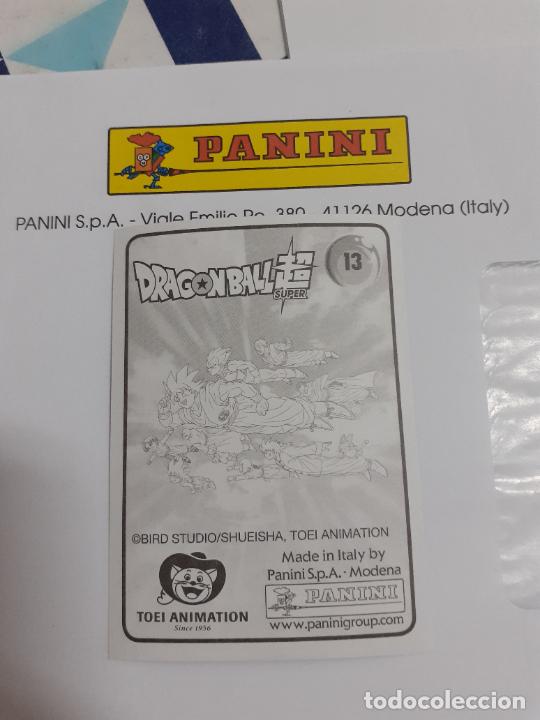 Coleccionismo cromos antiguos: DRAGON BALL SUPER 2 PANINI N 13 - Foto 2