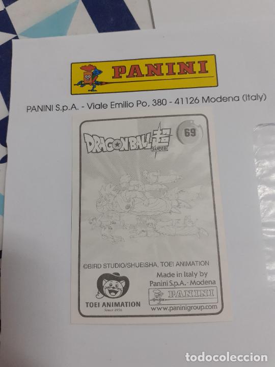 Coleccionismo cromos antiguos: DRAGON BALL SUPER 2 PANINI N 69 - Foto 2