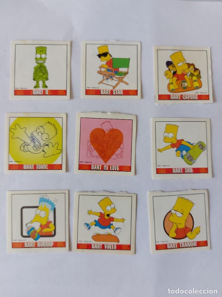 Coleccionismo cromos antiguos: Matutano simpsons - Foto 1