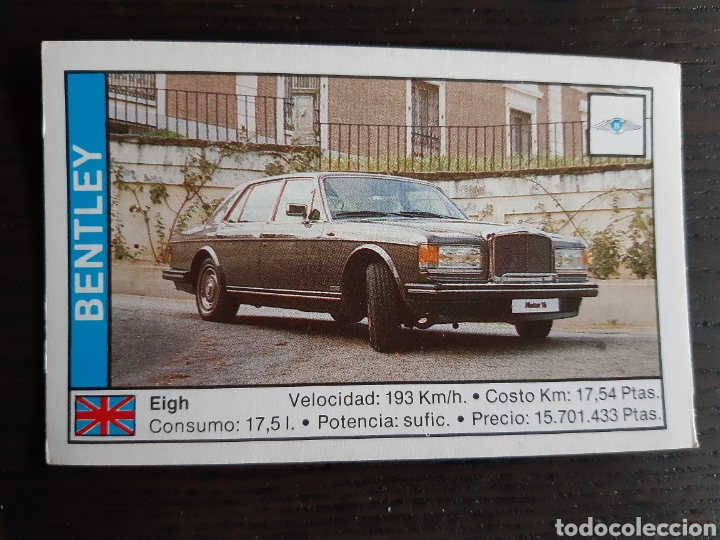 Coleccionismo cromos antiguos: Bentley Eight n&deg; 22. Coches 89. Cusco - Foto 1