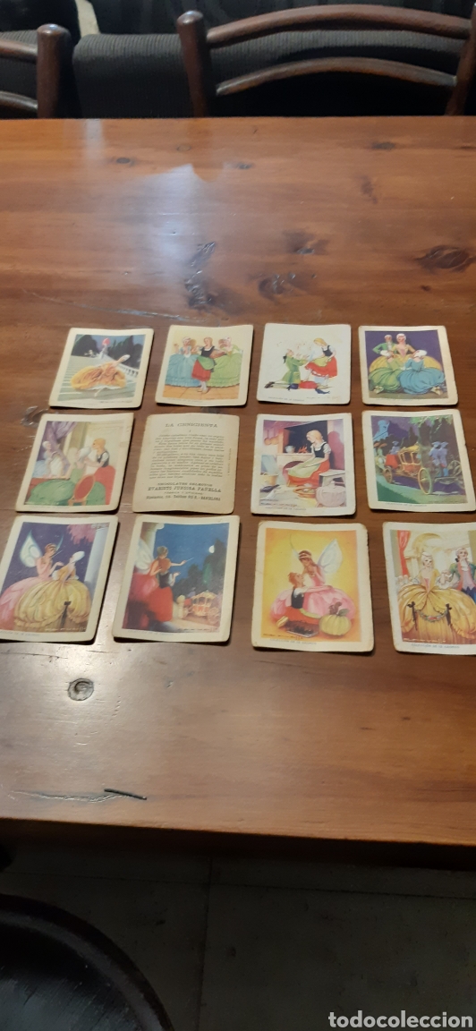 Coleccionismo cromos antiguos: La Cenicienta , coleccion completa de doce cromos completa - Foto 2