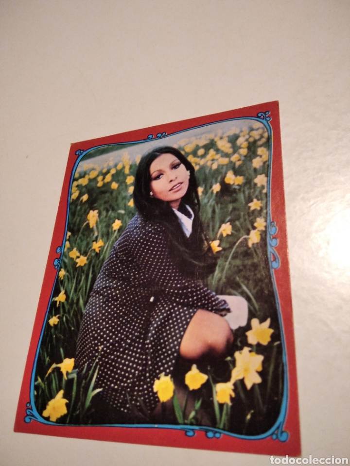 Coleccionismo cromos antiguos: Massiel famosos del disco - Foto 1