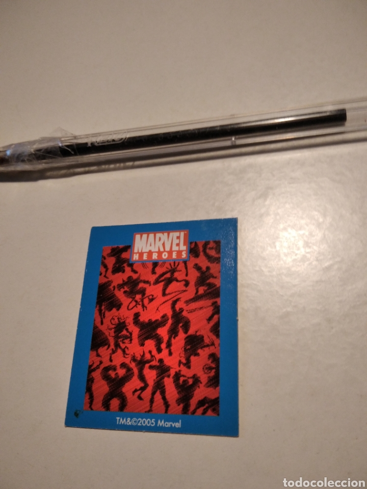 Coleccionismo cromos antiguos: Cyclops Marvel H&eacute;roes - Foto 2