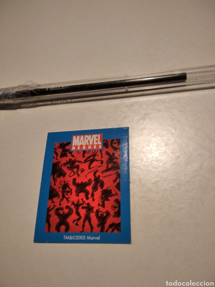 Coleccionismo cromos antiguos: Storm marvel H&eacute;roes - Foto 2