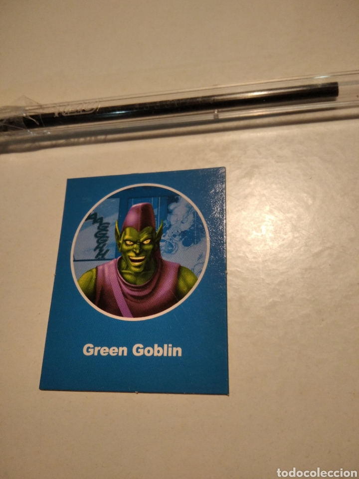 Coleccionismo cromos antiguos: Green Goblin marvel H&eacute;roes - Foto 1