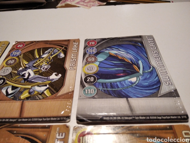 Coleccionismo cromos antiguos: 6 cartas Bakugan - Foto 3