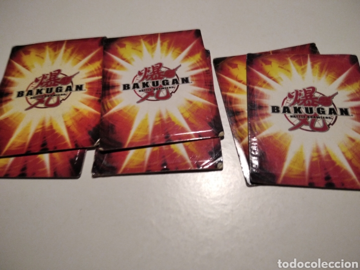 Coleccionismo cromos antiguos: 6 cartas Bakugan - Foto 7