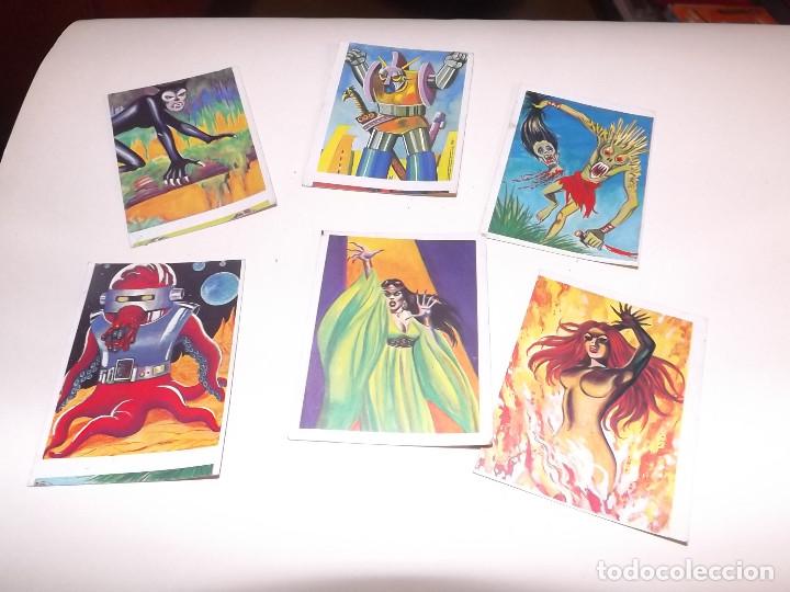 Coleccionismo cromos antiguos: CROMOS MONSTRUOS - LOTE 6 CROMOS - Foto 1
