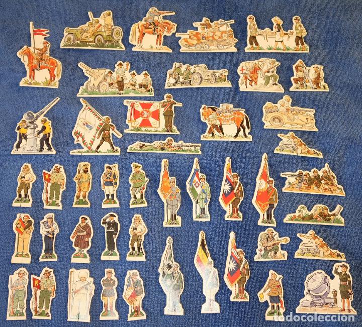 Coleccionismo Cromos antiguos: Soldados de la II Guerra Mundial - Phoskitos