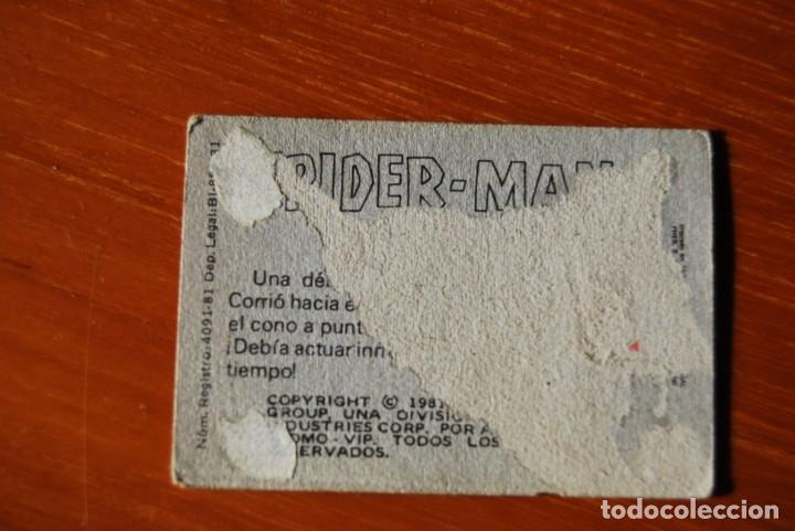 Coleccionismo cromos antiguos: Cromo N.88 Spiderman 1981 - Foto 2