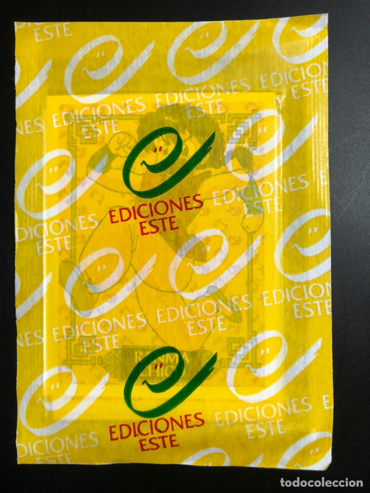 Coleccionismo cromos antiguos: SOBRE CROMOS SIN ABRIR RANMA 1/2 VERSI&Oacute;N AMARILLO - Foto 2