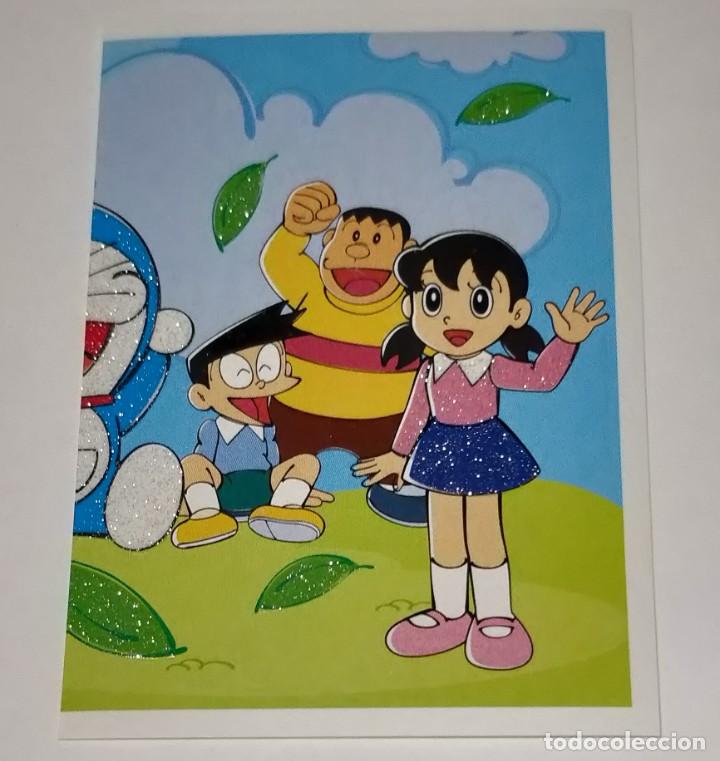 Coleccionismo cromos antiguos: Cromo n&deg; 44 de Doraemon y Dorami de Panini - Foto 1