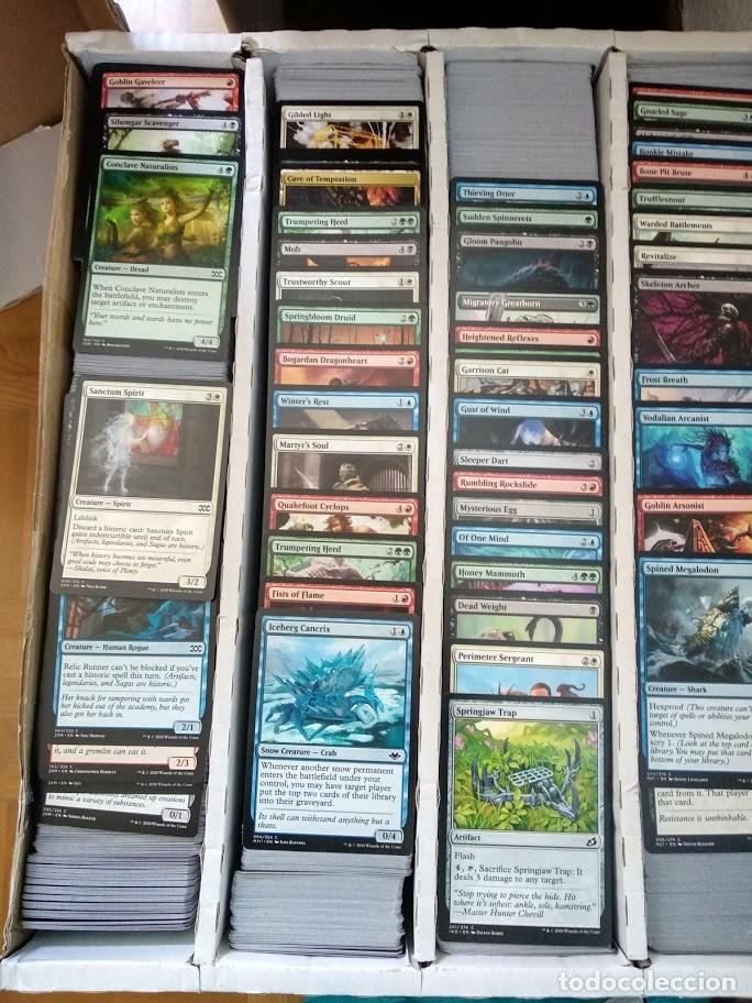 Coleccionismo cromos antiguos: MAS DE 2MIL CARTAS MAGIC THE GATHERING LOTE PACK - Foto 1