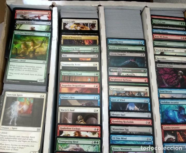 Coleccionismo cromos antiguos: MAS DE 2MIL CARTAS MAGIC THE GATHERING LOTE PACK - Foto 2