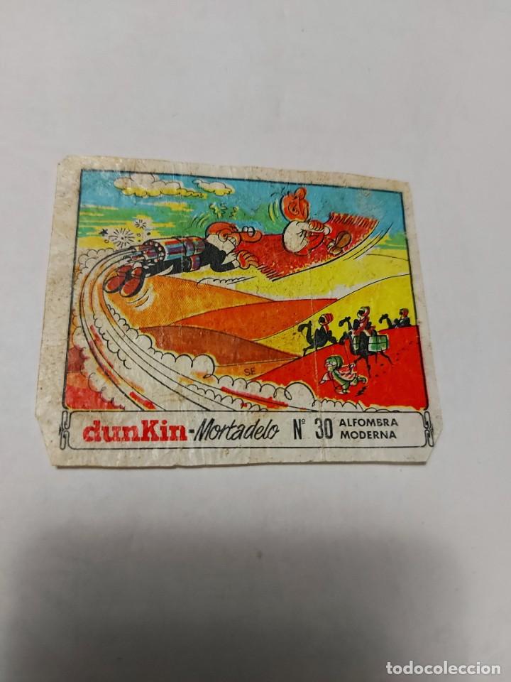 Coleccionismo cromos antiguos: Chicle dunkin mortadelo 30 - Foto 1