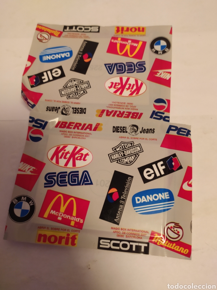 Coleccionismo cromos antiguos: Sobres Super Marcas, sin abrir - Foto 4