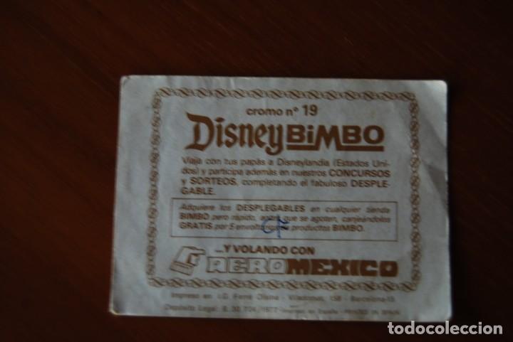 Coleccionismo cromos antiguos: Cromo Disney Bimbo N. 19 - Foto 2