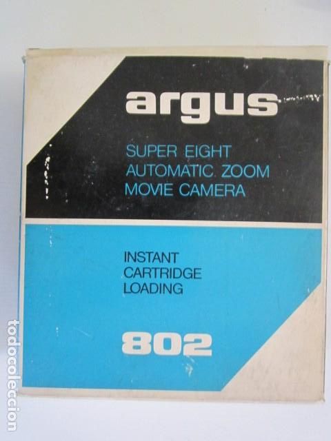Coleccionismo cromos antiguos: CAMARA DE SUPER 8 ARGUS 802 SIN ESTRENAR - Foto 1