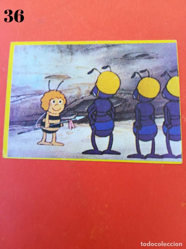 Coleccionismo cromos antiguos: Cromo n.36 - Abeja maya - DANONE sin pegar - Foto 1