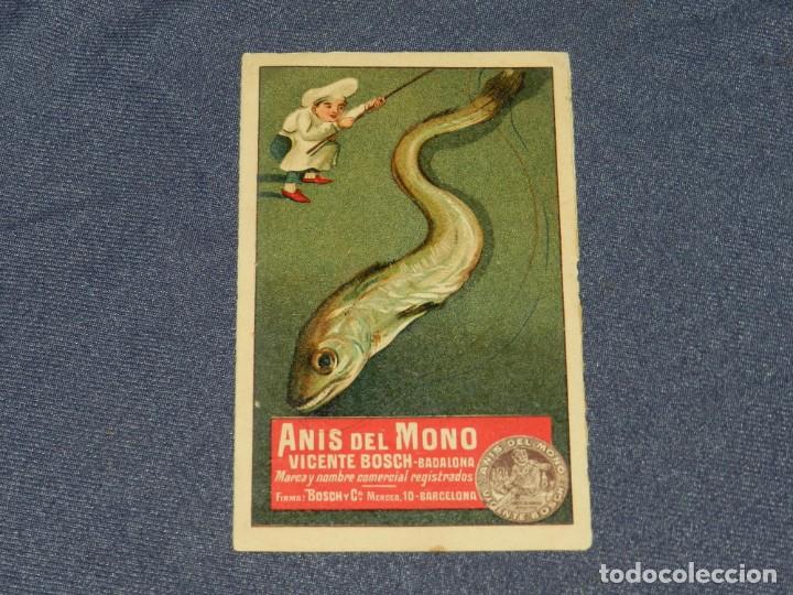 Coleccionismo Cromos antiguos: CROMO ANIS DEL MONO VICENTE BOSCH . COCINA PR&Aacute;CTICA N.8 - SE&Ntilde;ALES DE USO