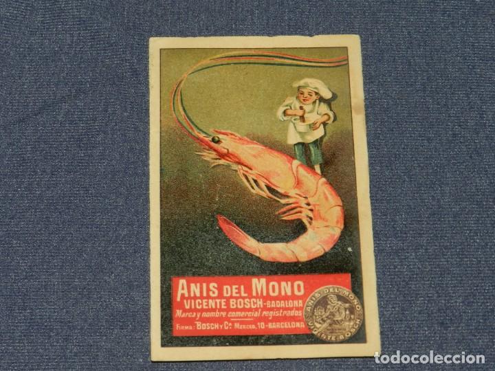 Coleccionismo Cromos antiguos: CROMO ANIS DEL MONO VICENTE BOSCH . COCINA PR&Aacute;CTICA N.13 - SE&Ntilde;ALES DE USO
