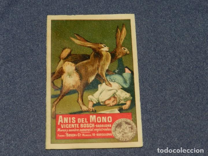 Coleccionismo Cromos antiguos: CROMO ANIS DEL MONO VICENTE BOSCH . COCINA PR&Aacute;CTICA N.16 - SE&Ntilde;ALES DE USO