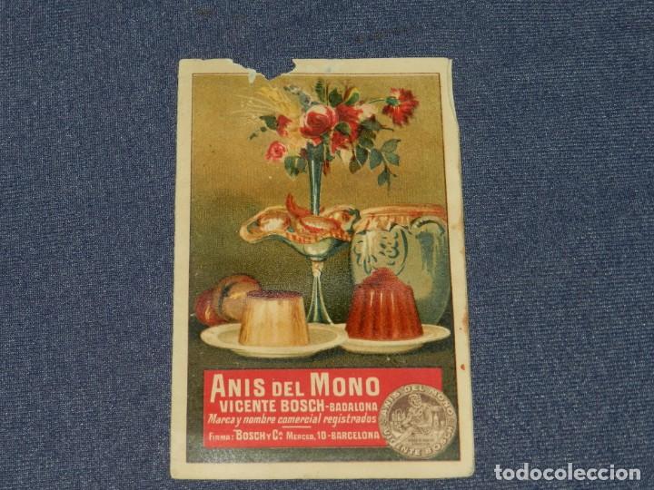Coleccionismo Cromos antiguos: CROMO ANIS DEL MONO VICENTE BOSCH . COCINA PR&Aacute;CTICA N.24 - SE&Ntilde;ALES DE USO