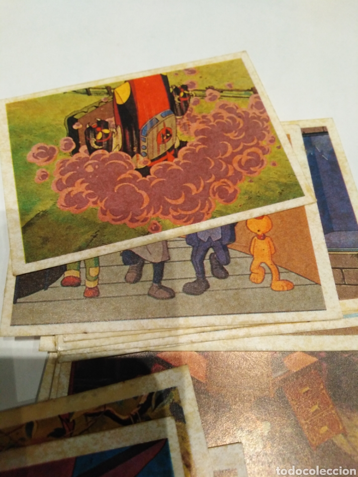 Coleccionismo cromos antiguos: Lote 60 cromos del Inspector Gadget - Foto 3