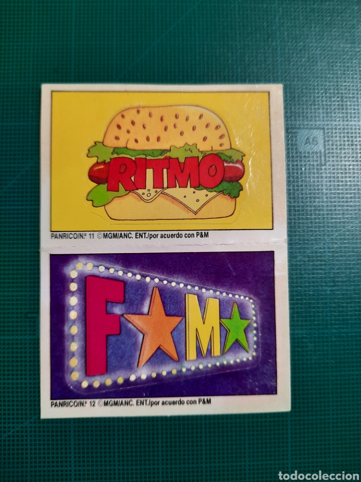 Coleccionismo Cromos antiguos: 2 CROMOS PANRICO N&ordm; 11 Y 12