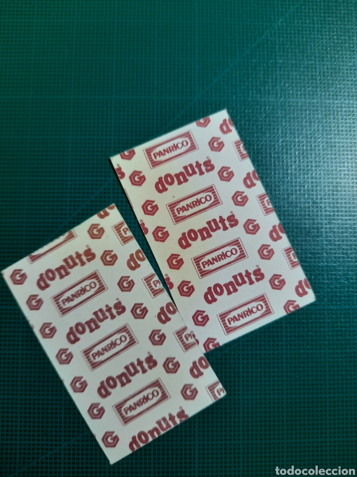 Coleccionismo cromos antiguos: 2 CROMOS DONUTS / PANRICO - Foto 2