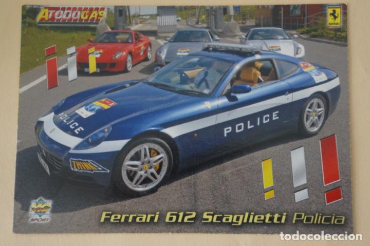 Coleccionismo cromos antiguos: TRADING CARD CROMO DE COCHES FERRARI N&ordm; 290 A&Ntilde;O 2012 DEL ALBUM A TODO GAS DE MUNDICROMO