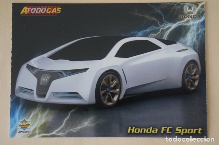 Coleccionismo cromos antiguos: TRADING CARD CROMO DE COCHES HONDA N&ordm; 150 A&Ntilde;O 2012 DEL ALBUM A TODO GAS DE MUNDICROMO