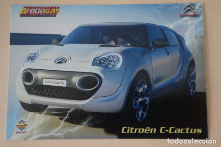 Coleccionismo Cromos antiguos: TRADING CARD CROMO DE COCHES CITROEN N&ordm; 12 A&Ntilde;O 2012 DEL ALBUM A TODO GAS DE MUNDICROMO