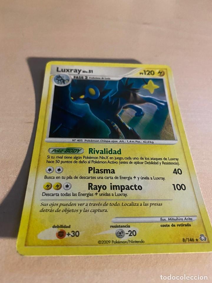 Collectable Antique Stickers: Carta Luxray Brillante Pokemon