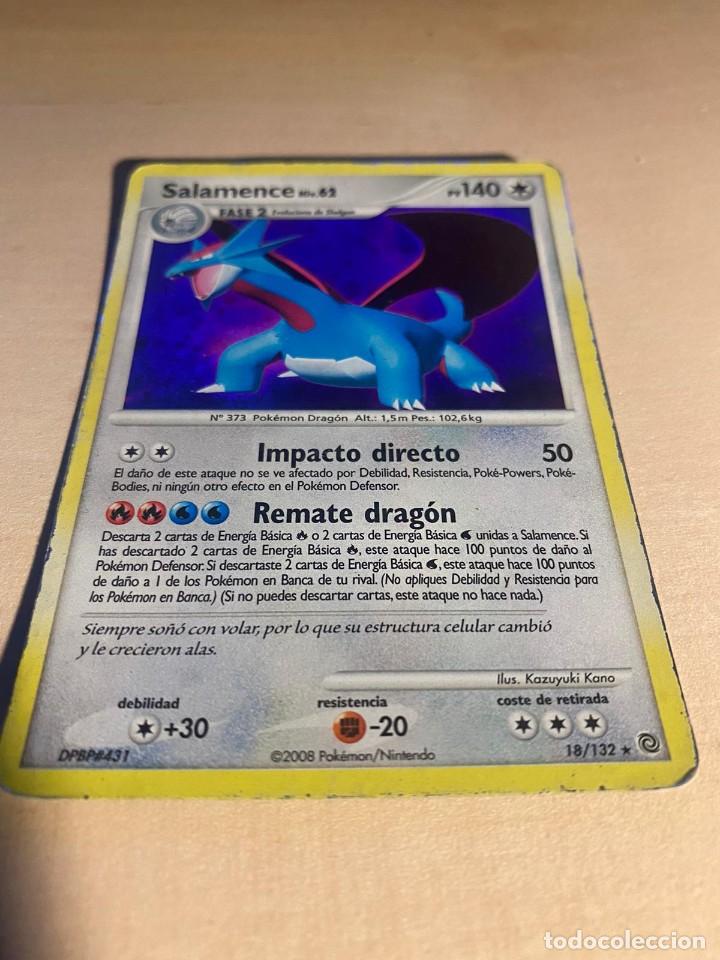 Sammeln alte Sammelbilder: Carta Salamance Brillante Pokemon