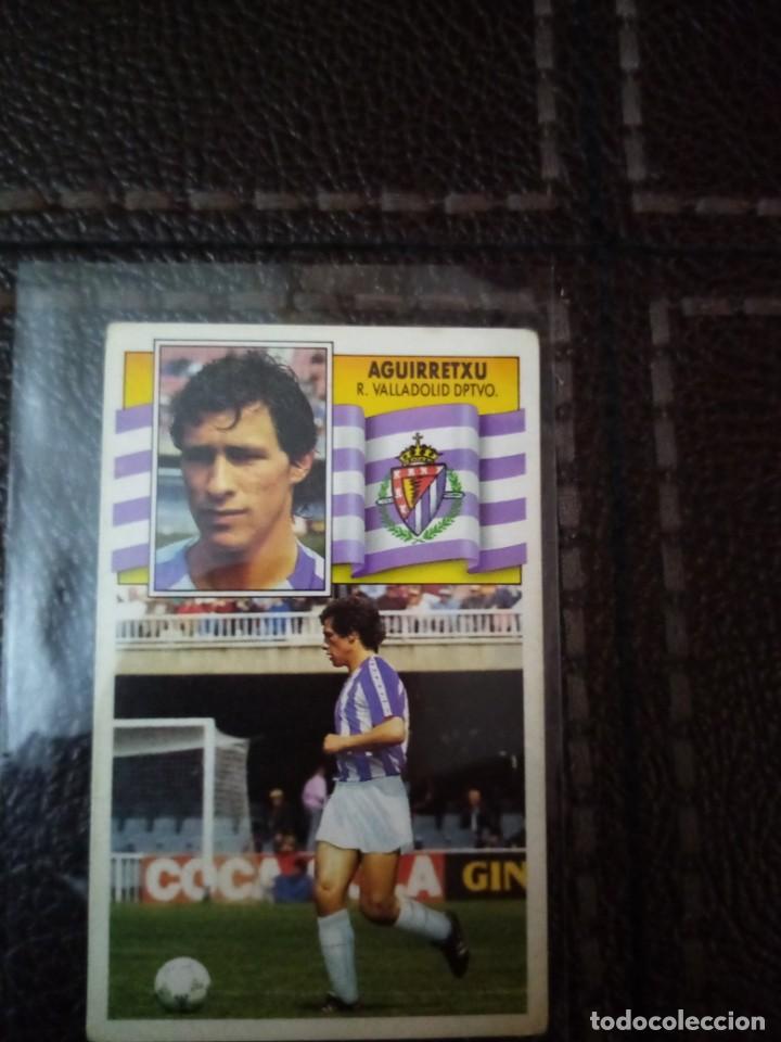 Colecionismo Cromos antigos: Liga este 90/91 agu&iacute;rretxu u.f 14