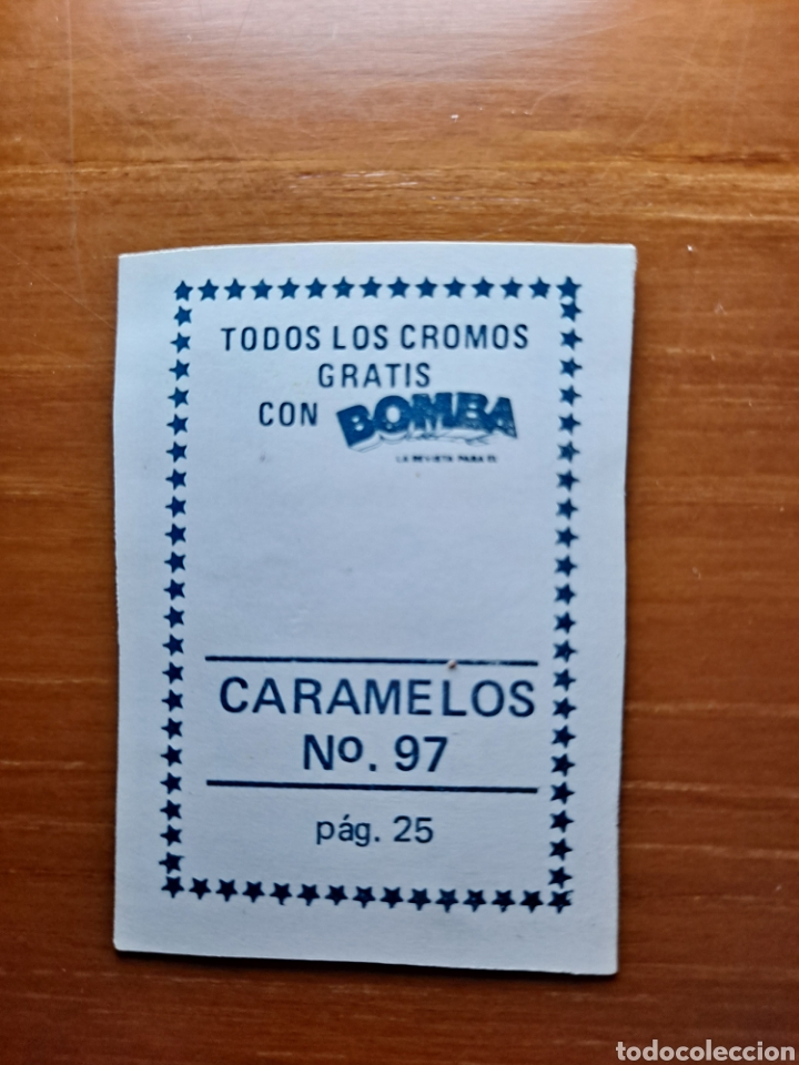Coleccionismo cromos antiguos: Cromo Bomba. Caramelos. N.97 - Foto 2