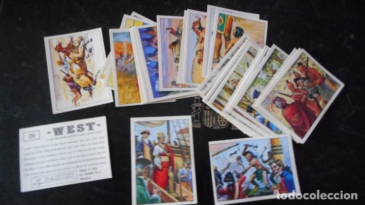 Collezionismo Figurine antiche: LOTE DE 35 CROMOS NUEVOS DE WEST (PANINI)