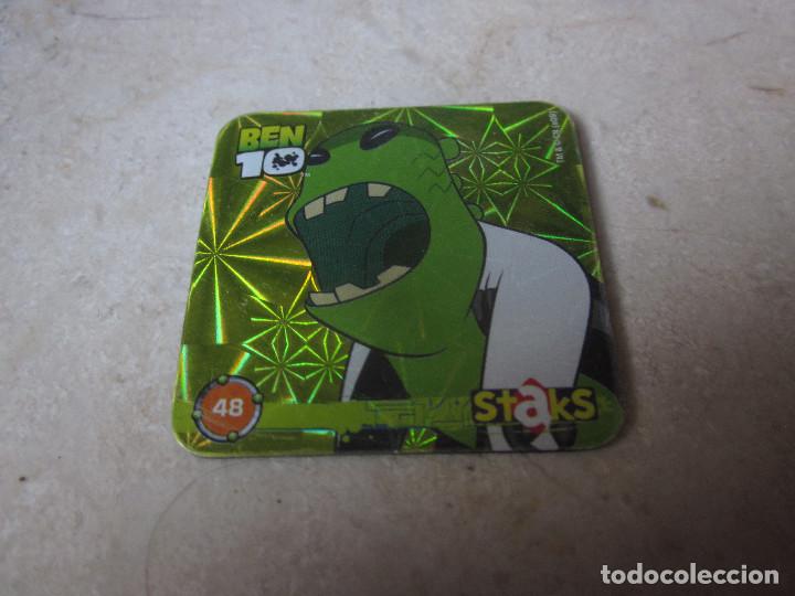 Coleccionismo cromos antiguos: STAKS BEN 10 N&ordm; 48 - Foto 1