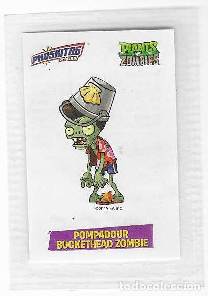 Coleccionismo cromos antiguos: phoskitos -- plants vs zombies - Foto 1