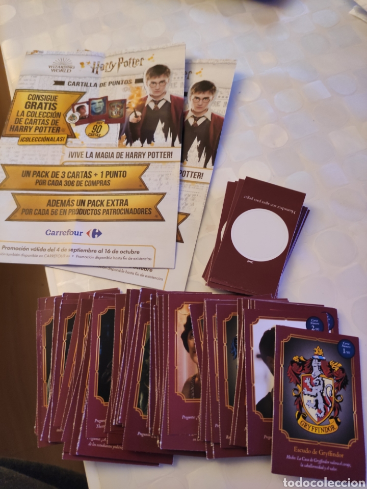 Coleccionismo cromos antiguos: 66 CROMOS HARRY POTTER CARREFOUR (ENVIO GRATIS) - Foto 1