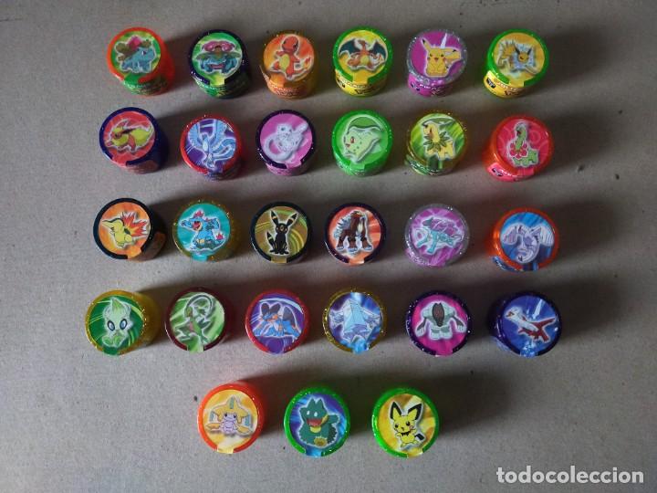 Coleccionismo cromos antiguos: POKEMON / NINTENDO ROLLER, LOTE DE 27 UNIDADES DISTINTAS - A&Ntilde;O 2006