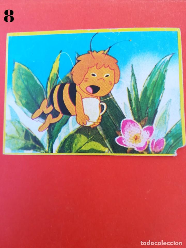 Coleccionismo cromos antiguos: Cromo n.8 - Abeja maya - DANONE sin pegar - Foto 1