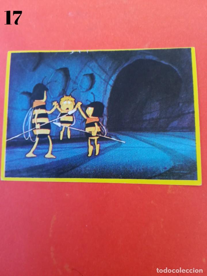 Coleccionismo cromos antiguos: Cromo n.17 - abeja maya - DANONE sin pegar - Foto 1