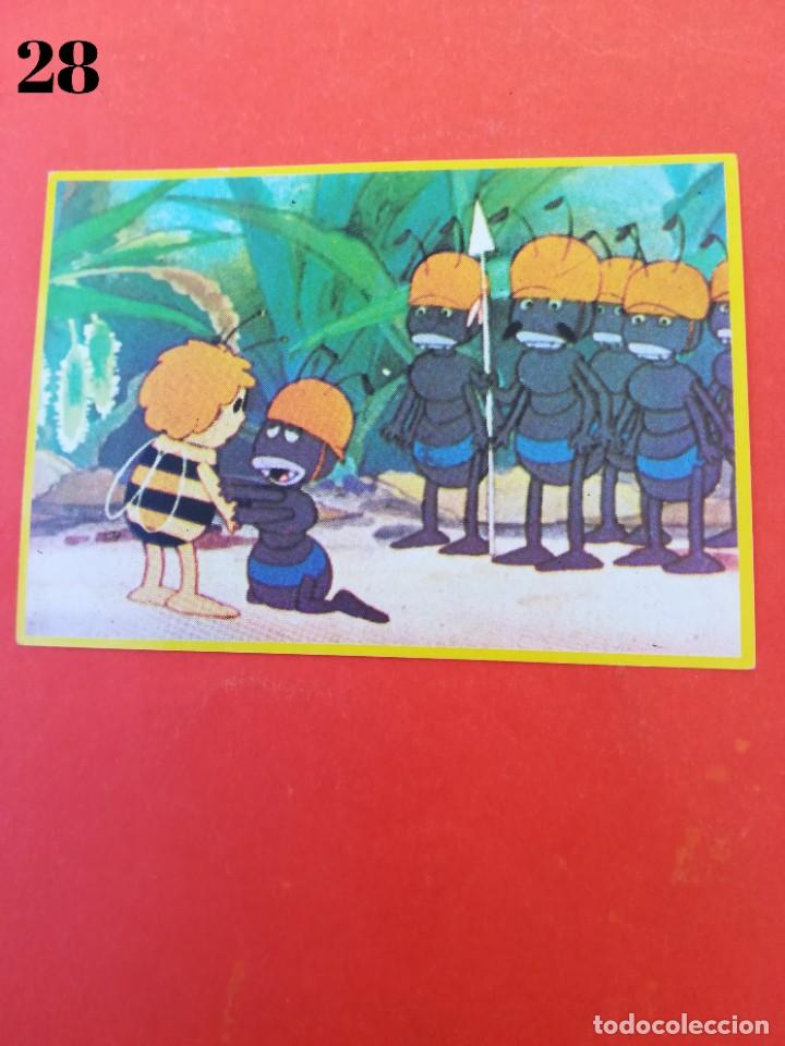 Coleccionismo cromos antiguos: Cromo n.28 - abeja maya - DANONE sin pegar - Foto 1
