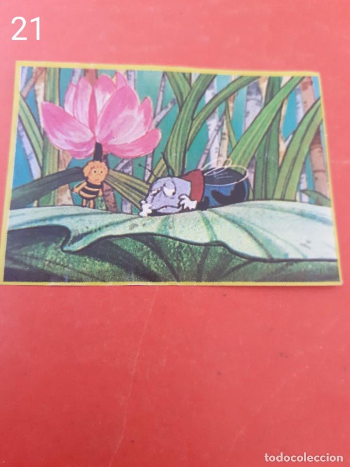 Coleccionismo cromos antiguos: Cromo n.21 - abeja maya - DANONE sin pegar - Foto 1