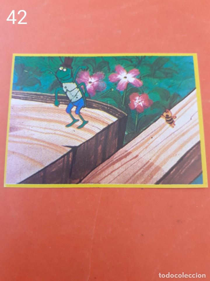 Coleccionismo cromos antiguos: Cromo n.42 - abeja maya - DANONE sin pegar - Foto 1