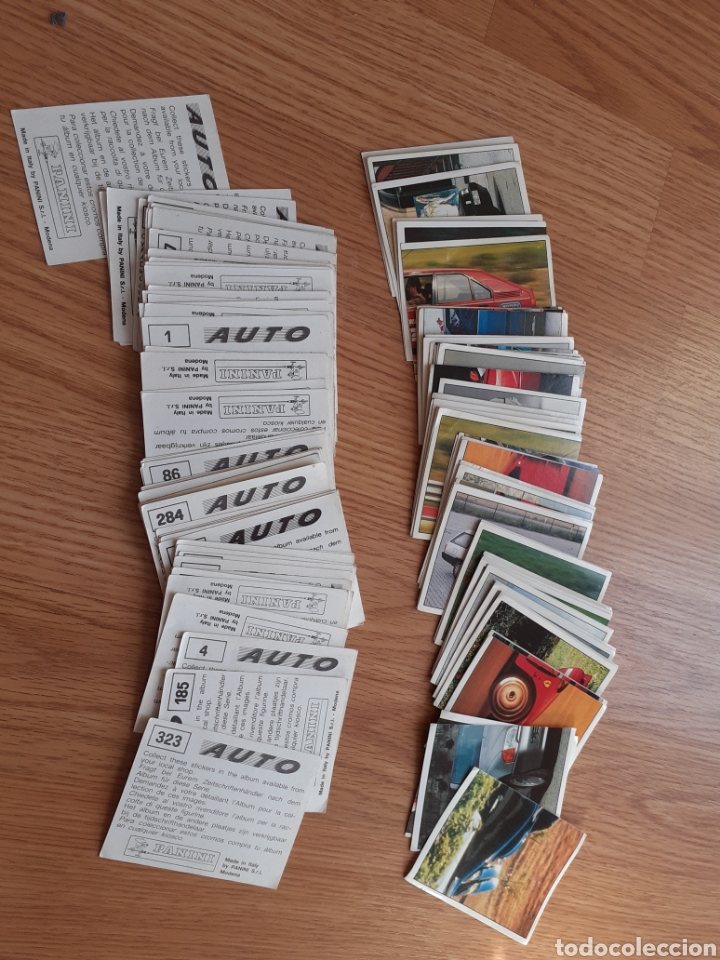 Coleccionismo cromos antiguos: Cromos sueltos AUTO panini coches choche - Foto 1