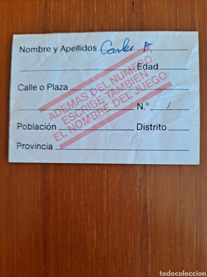 Coleccionismo cromos antiguos: Cromo Comod&iacute;n. El libro de los Juegos - Foto 2